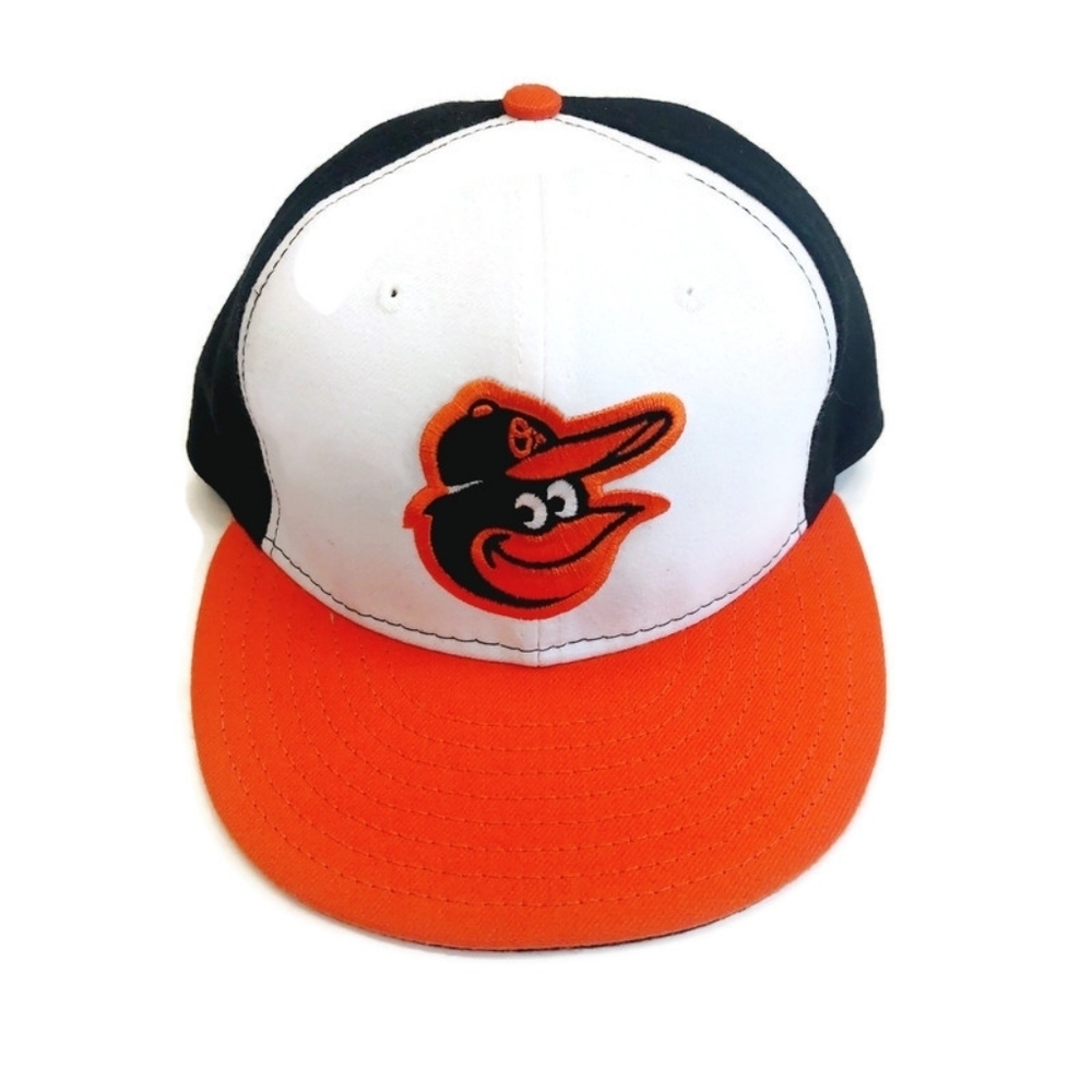 59Fifty New Era Size 6 7/8 Baltimore Orioles Fitted Hat On Field Cap